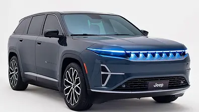 Jeep Wagoneer S (2025) stehend von schräg vorne - Foto: Jeep