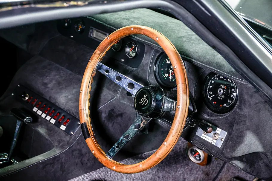 Das Cockpit des John Dodds The Beast. 