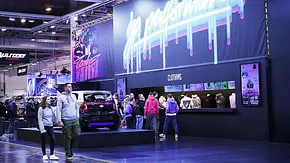 Der Stand von JP Performance auf der Essen Motor Show 2025. - Foto: Vincent Groß