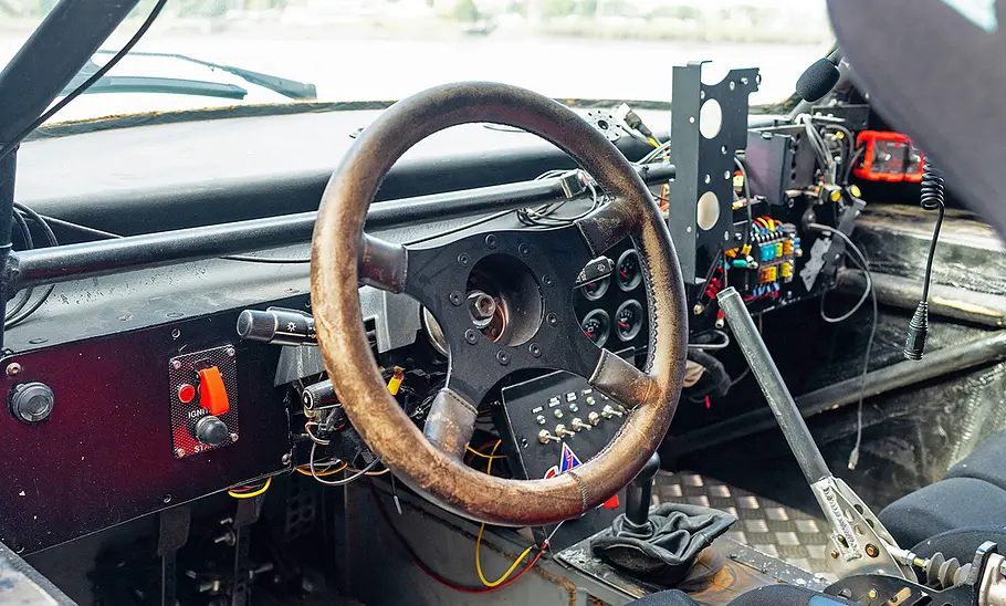 Jules II Das Cockpit des Jules II.
