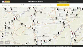 Radarfallen in Frankreich: Karte veröffentlicht - Foto: radars.securite-routiere.gouv.fr