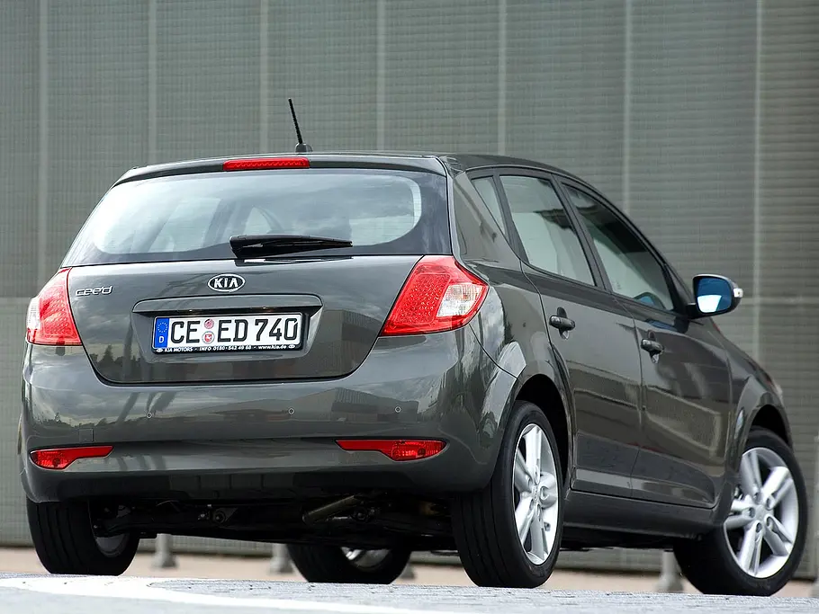 Kia ceed 1.6 CRDi 90 Kia ceed 1.6 CRDi 90: Heckansicht