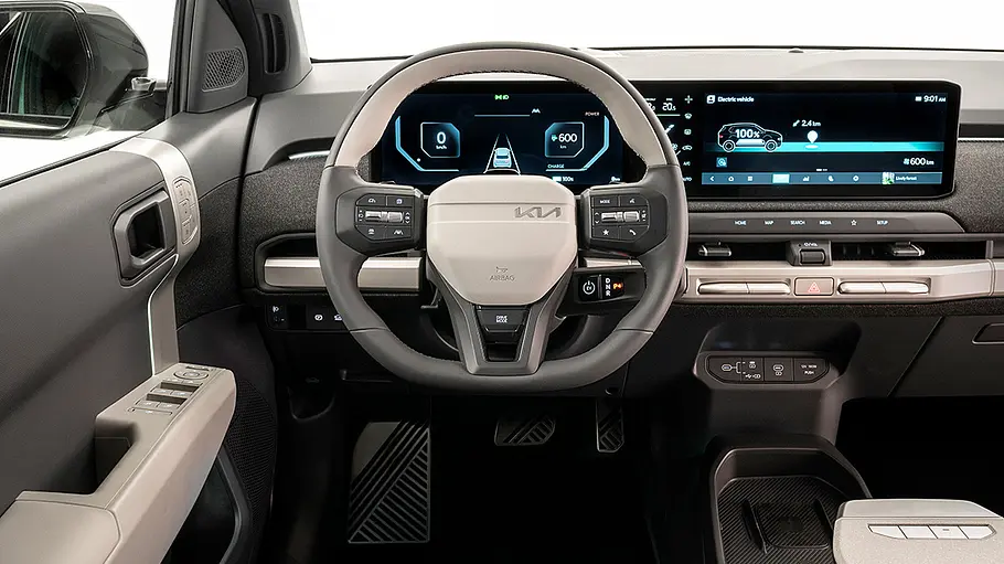 Kia EV3 Das Cockpit des Kia EV3.