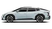 Der Kia EV4 Fastback im Profil. - Foto: Carwow