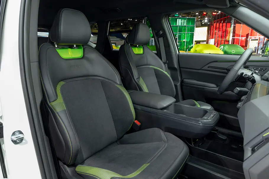 Kia EV5 GT Sitze Man erkennt die Sitze des Kia EV5 GT.
