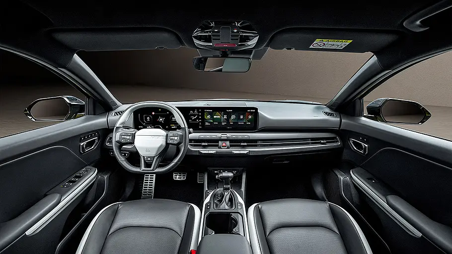 Das Cockpit des Kia K4 (2026)