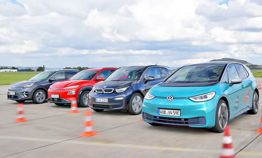 Kia e-Niro/Hyundai Kona Elektro/BMW i3/VW ID.3