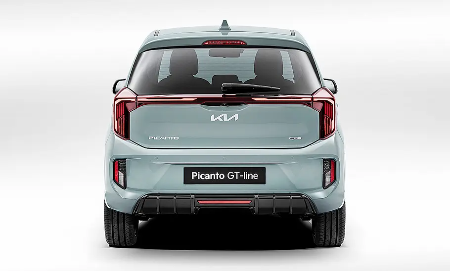 Kia Picanto Facelift (2024); stehend, Heck