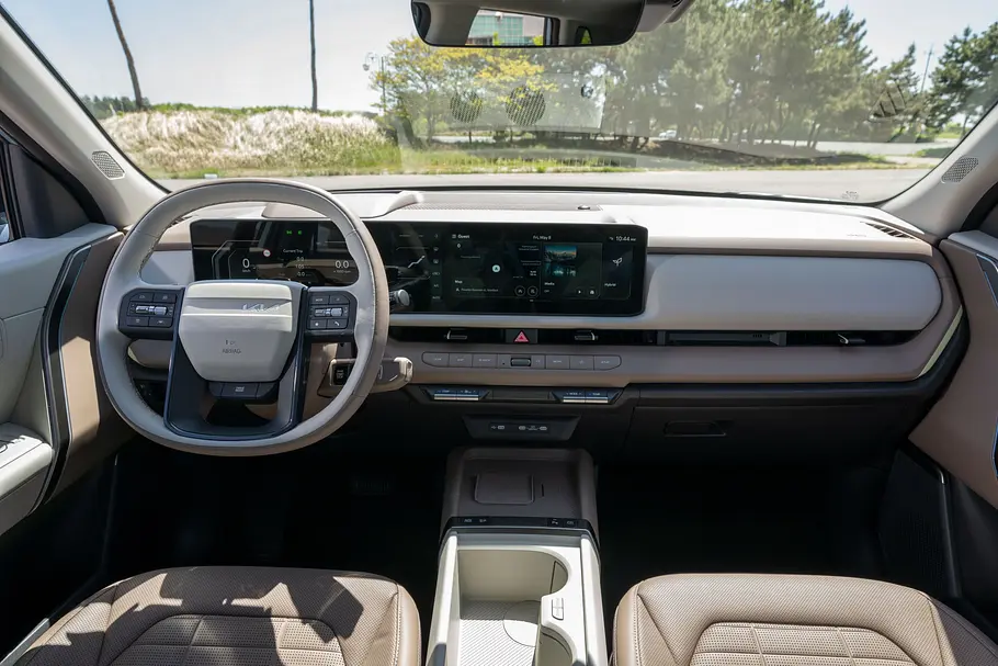 Kia Seltos Das Cockpit des Kia Seltos.
