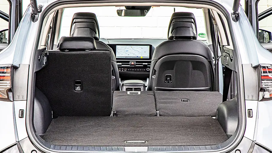 Kia Sportage Blick in den Kofferraum des Kia Sportage.