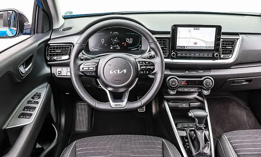 Kia Stonic (2020) Das Cockpit des Kia Stonic (2020).
