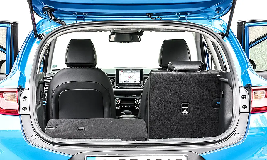 Kia Stonic (2020) Der Kofferraum des Kia Stonic (2020).