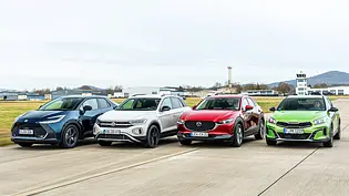Toyota C-HR/VW T-Roc/Mazda CX-30/Kia XCeed - Foto: Frank Ratering