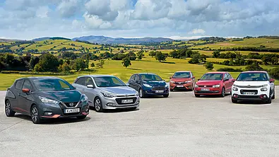 C3/Fiesta/Jazz/i20/Micra/Polo: Test - Foto: AUTO ZEITUNG