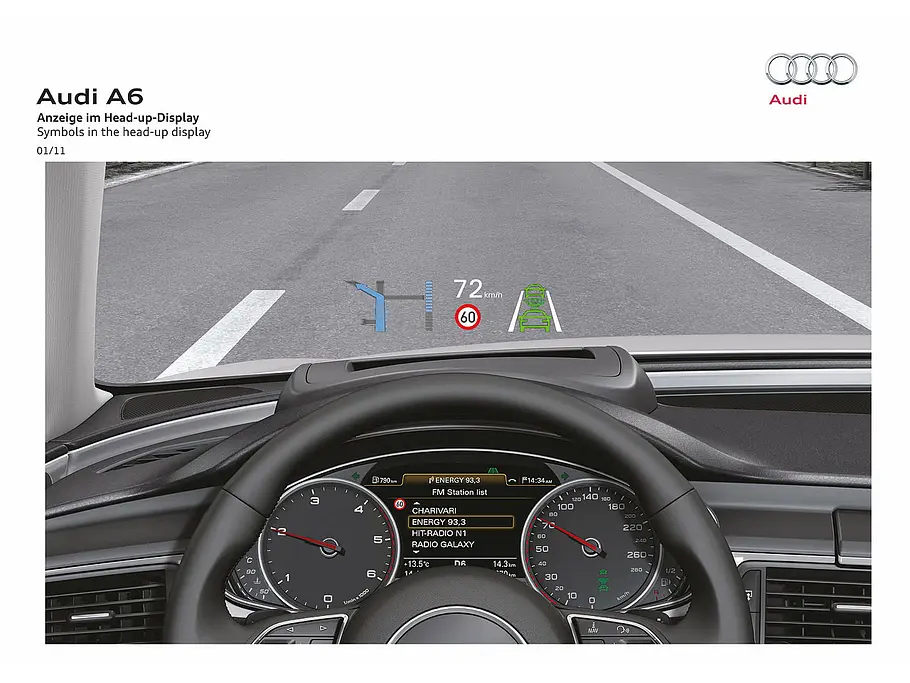 Kombi Vergleich - Audi A6 Avant Kombi Vergleich Audi A6 Avant Head-up-Display