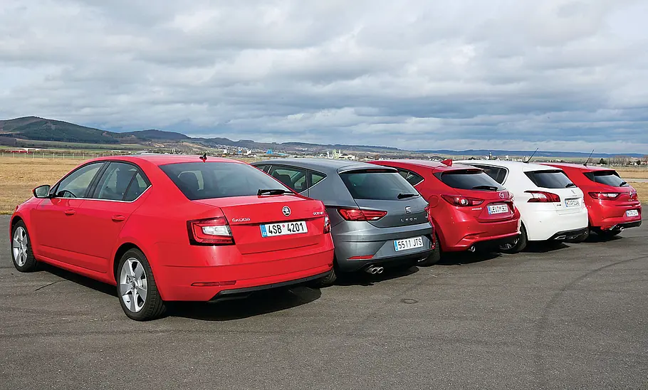 Octavia-Facelift im Kompaktklassen-Test