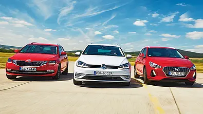 Hyundai i30 Kombi/Skoda Octavia Combi/Golf Variant - Foto: Markus Sende