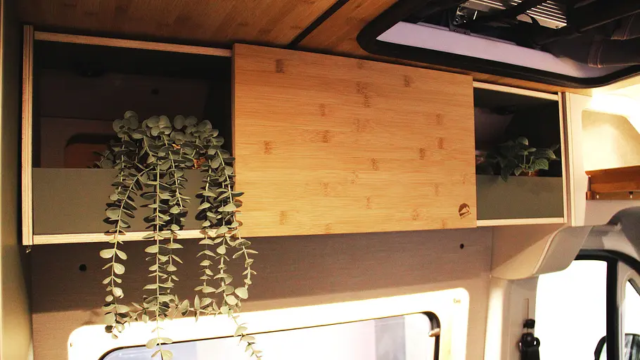 Der Dachstauschrank des Kompanja Zwei im Detail.