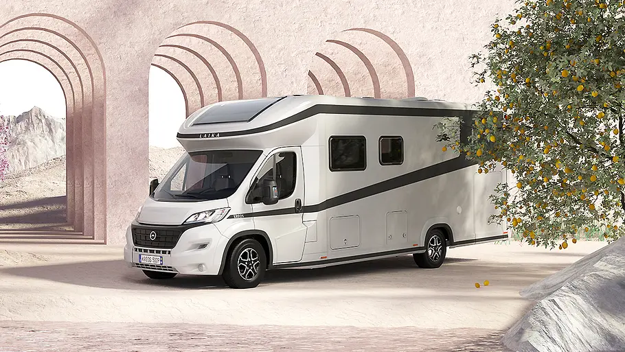 Laika Kreos L 5009 Das Bild zeigt den Laika Kreos L 5109 in der seitlichen Frontansicht.