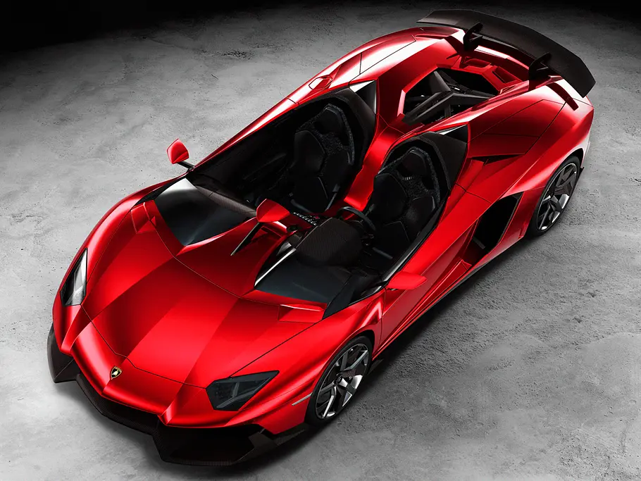 Lamborghini Aventador J Studie Einzelstück Supersportwagen
