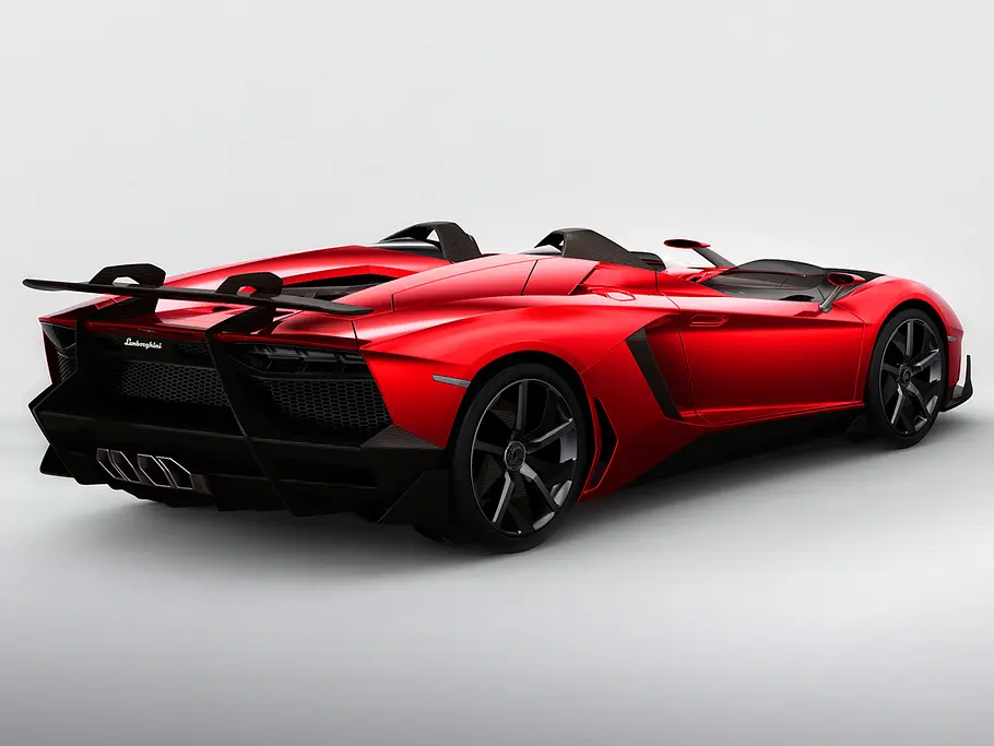 Lamborghini Aventador J Studie Einzelstück Supersportwagen