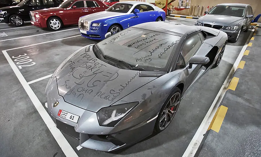 Lamborghini Aventador Lamborghini Aventador in Dubai