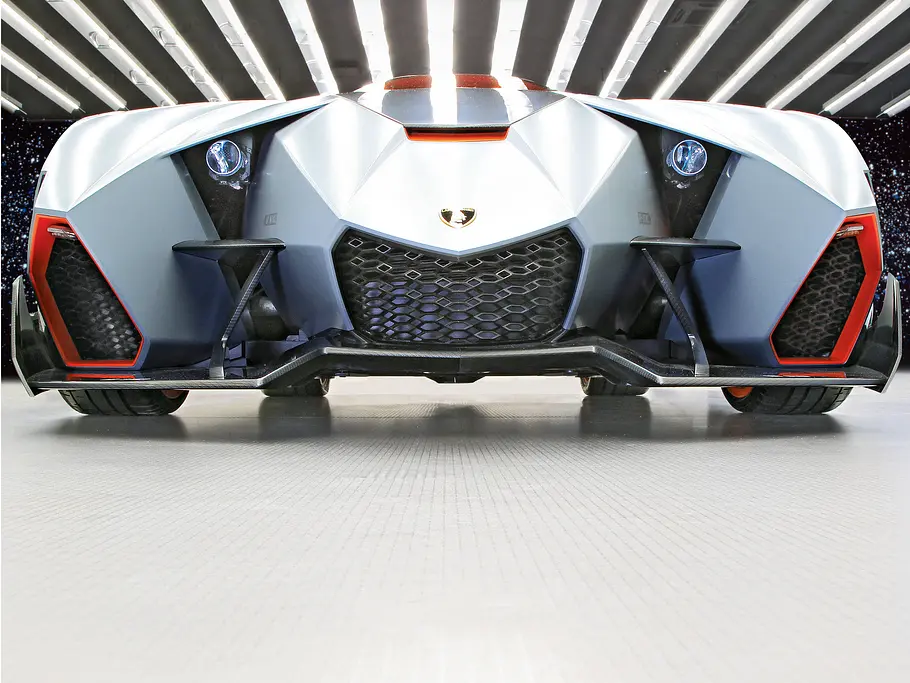 Lamborghini Egoista Concept Studie Einzelstück Supersportwagen