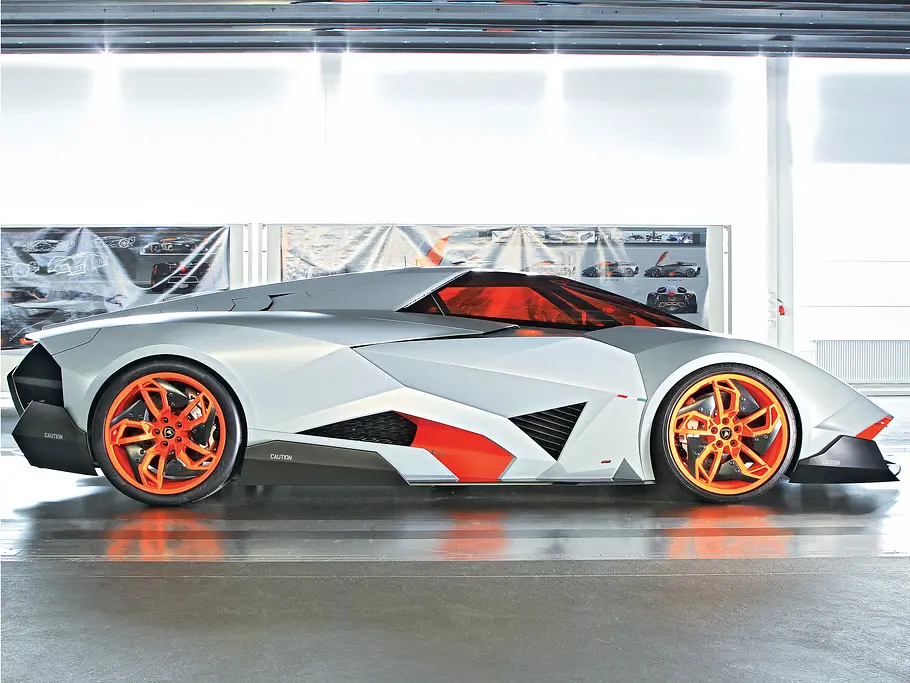 Lamborghini Egoista Concept Studie Einzelstück Supersportwagen