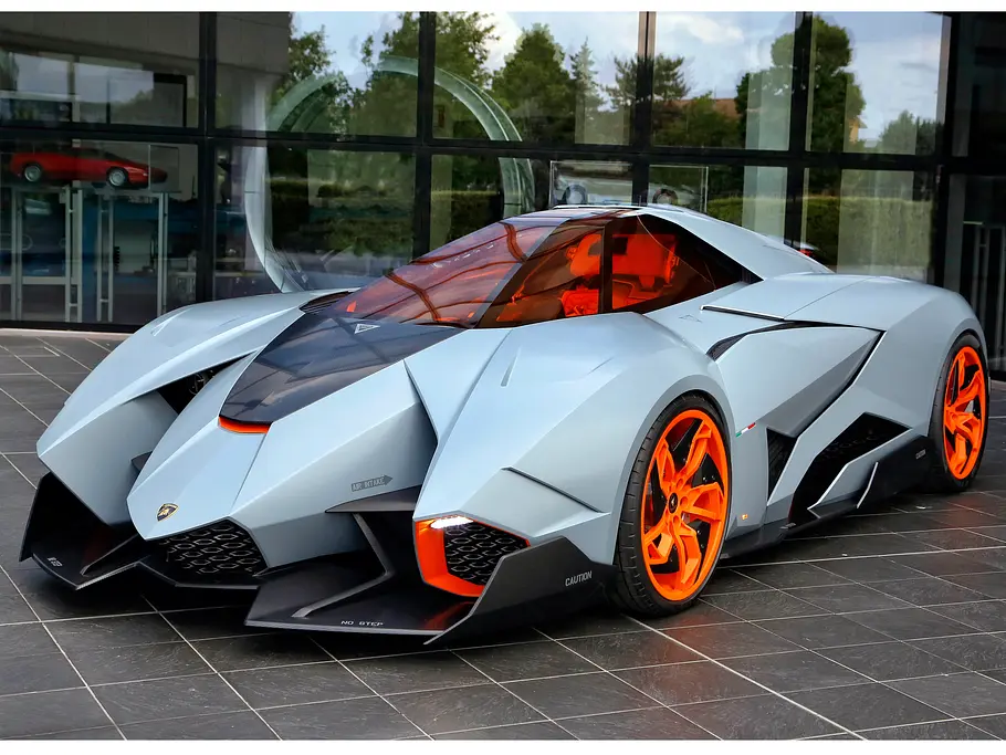 Lamborghini Egoista Concept Studie Einzelstück Supersportwagen