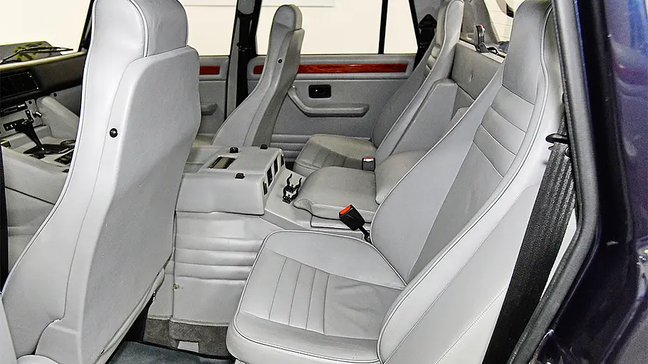 Das Interieur von Tina Turners Lamborghini LM002. 
