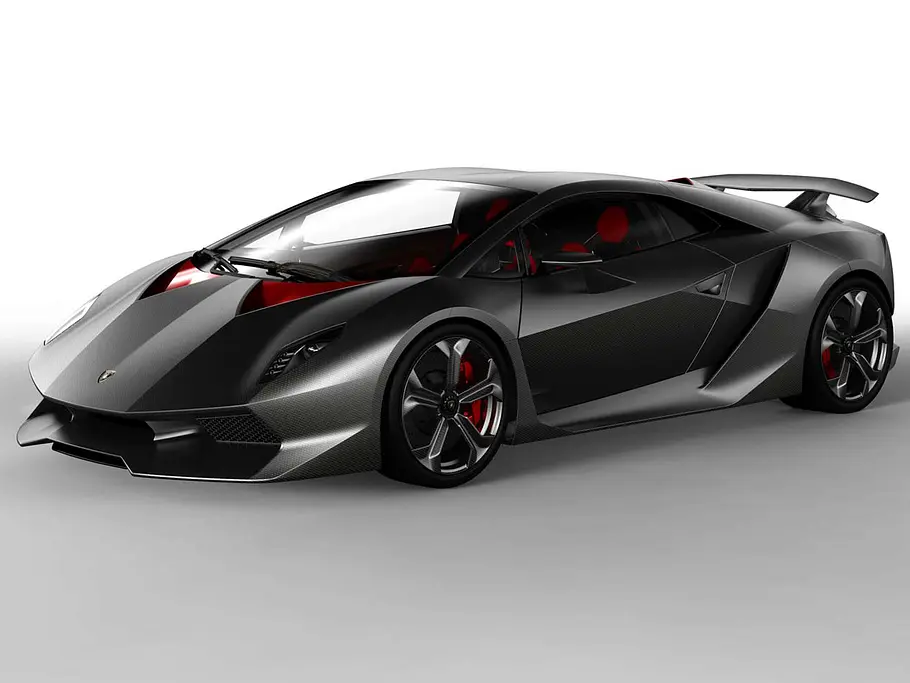 Lamborghini Sesto Elemento Concept Studie Einzelstück Supersportwagen
