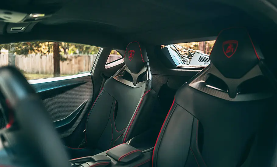 Die Schalensitze im Lamborghini Temerario (2025).