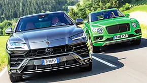 Bentley Bentayga/Lamborghini Urus - Foto: Frank Ratering Bentley Bentayga/Lamborghini Urus - Foto: Frank Ratering