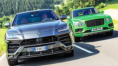 Bentley Bentayga/Lamborghini Urus - Foto: Frank Ratering