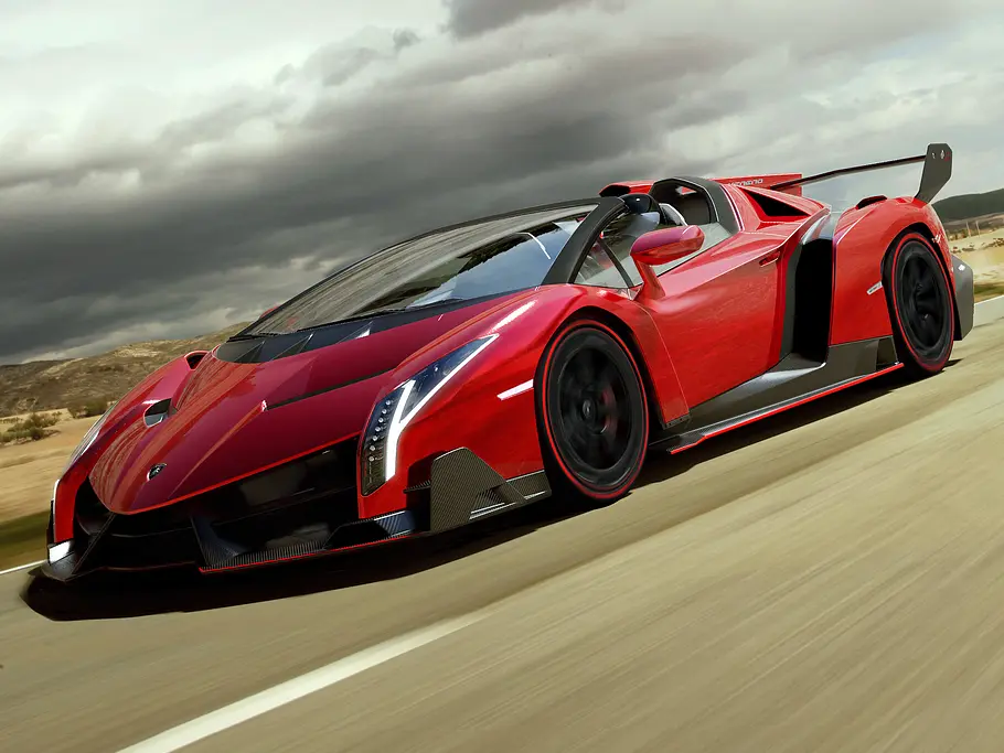 Lamborghini Veneno Roadster Studie Einzelstück Supersportwagen
