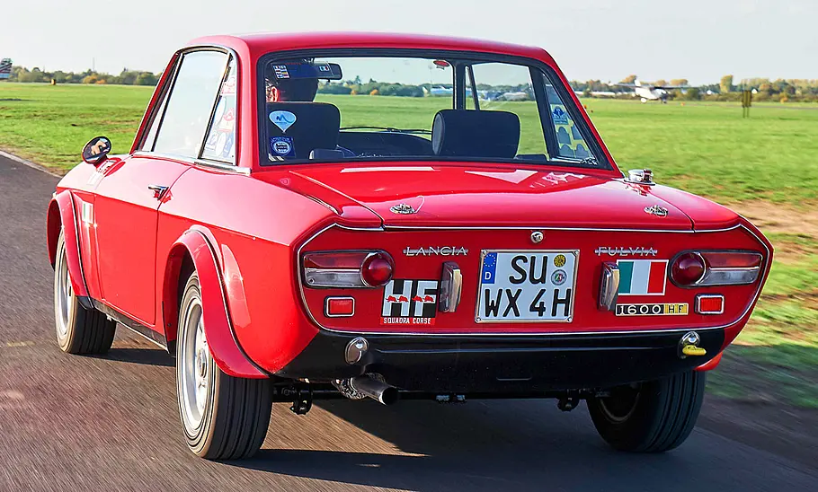 Lancia Fulvia 1.6 HF Heckansicht