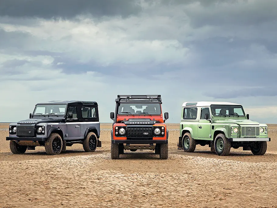 Land Rover Defender Autobiography Adwenture Heritage Geländewagen Sondermodelle Bilder