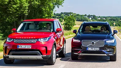Land Rover Discovery/Volvo XC90 - Foto: Frank Ratering
