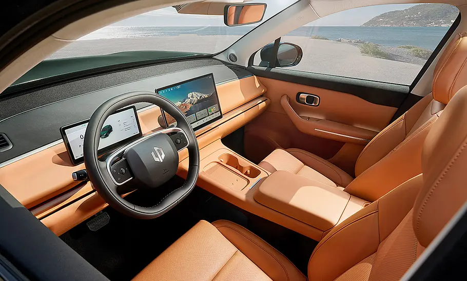 Das Cockpit des Leapmotor C10 (2024).