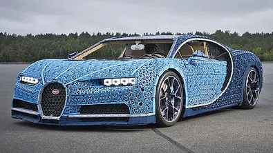 Bugatti Chiron: 1:1-Lego-Modell - Foto: Lego