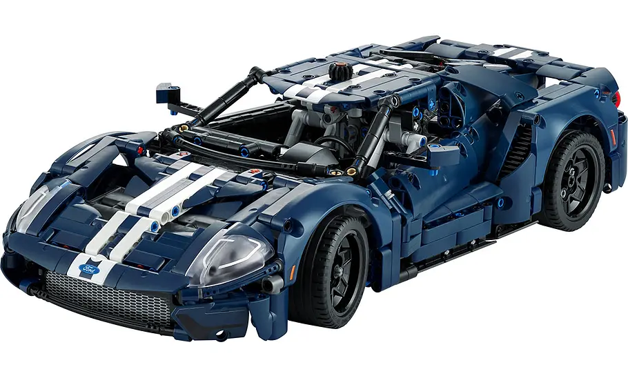 Lego Technic Ford GT Lego Technic Ford GT; stehend schräg vorne