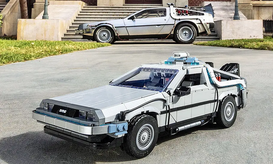 Zurück in die Zukunft: DeLorean-Lego-Bausatz