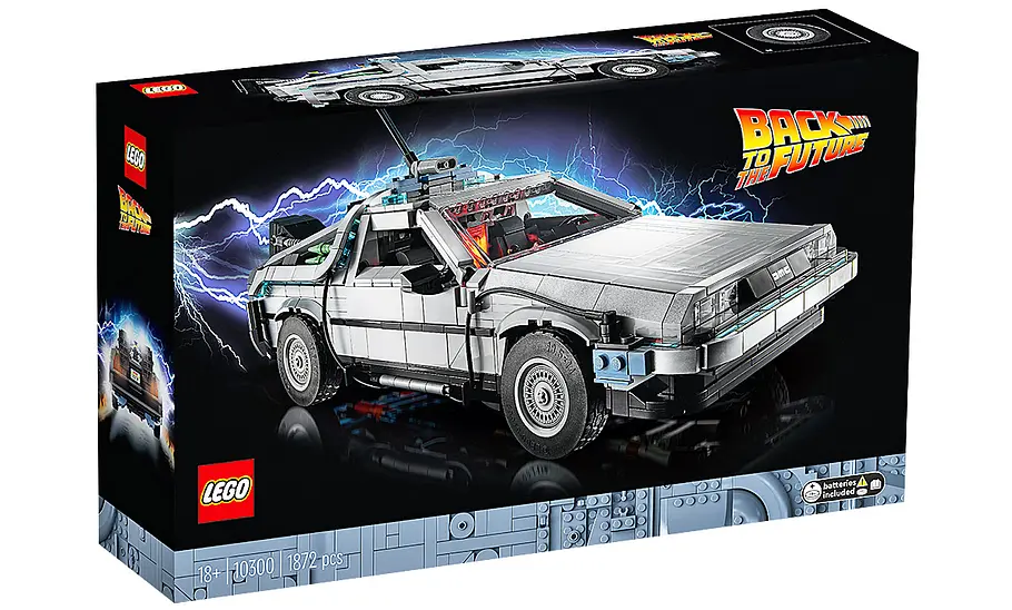 Zurück in die Zukunft: DeLorean-Lego-Bausatz