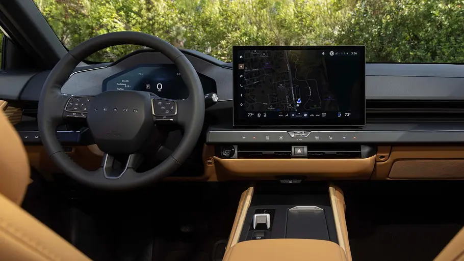 Das Cockpit des Lexus ES.