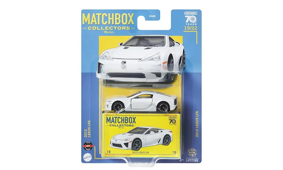 Lexus LFA von Matchbox; Modellauto; Spielzeugauto; verpackt