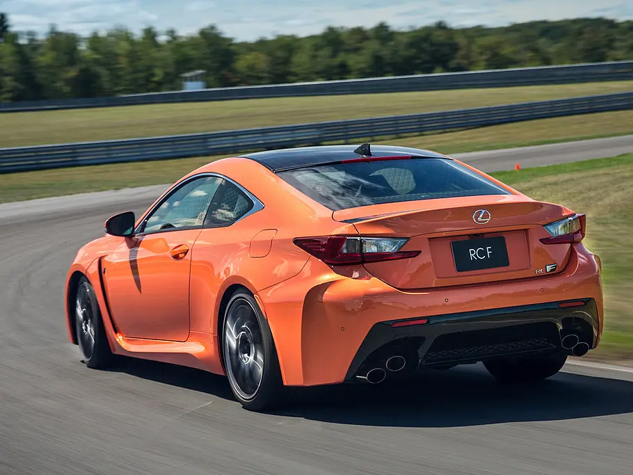 lexus rc f test