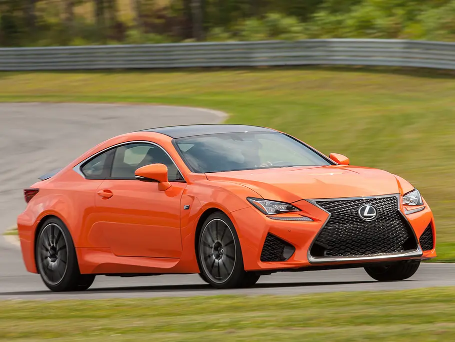 lexus rc f test