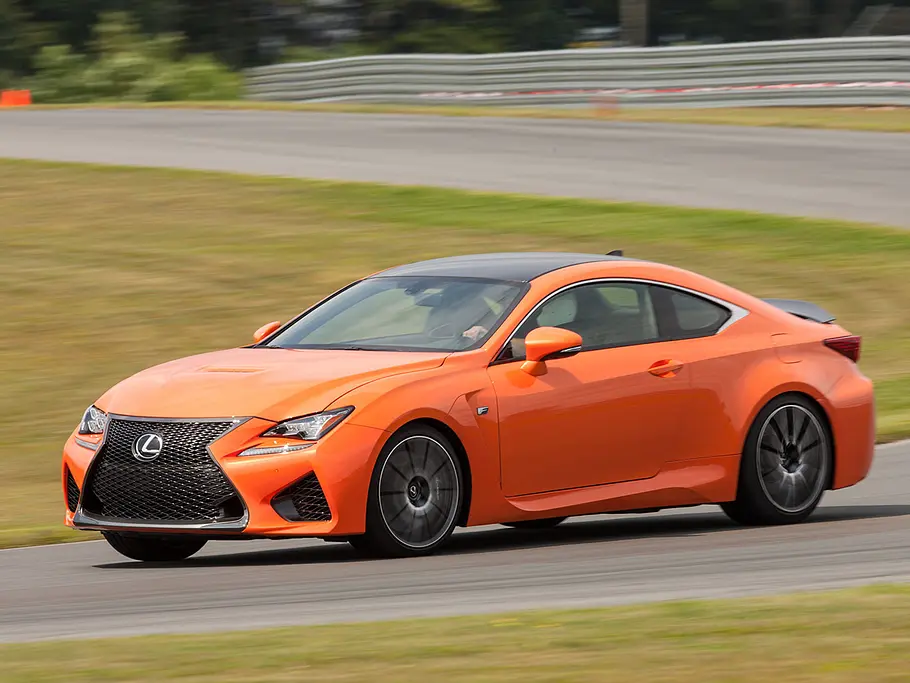 lexus rc f test