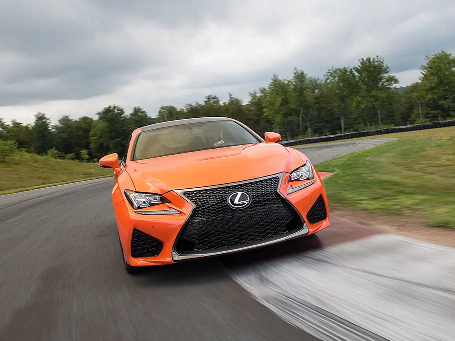 lexus rc f test