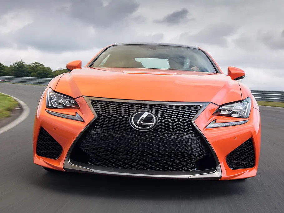 lexus rc f test